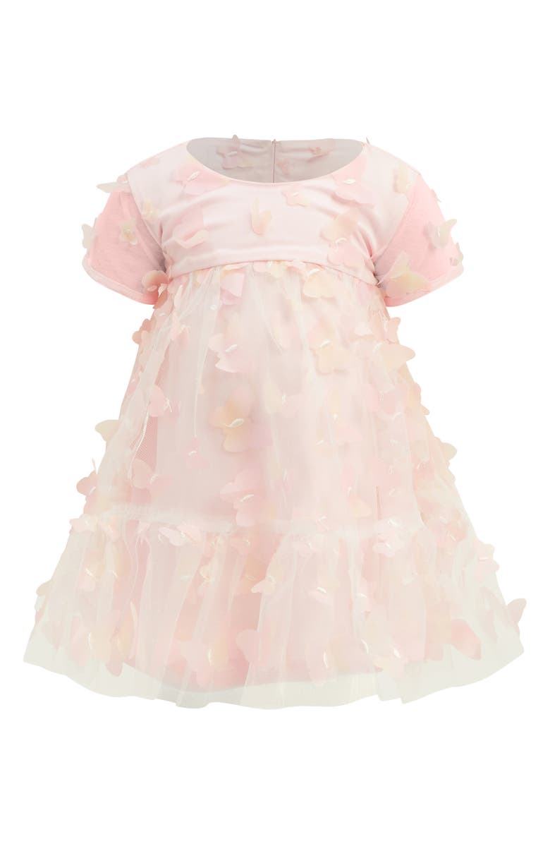 Bardot Junior Kids' 3D Butterfly Tulle Party Dress, Main, color, 