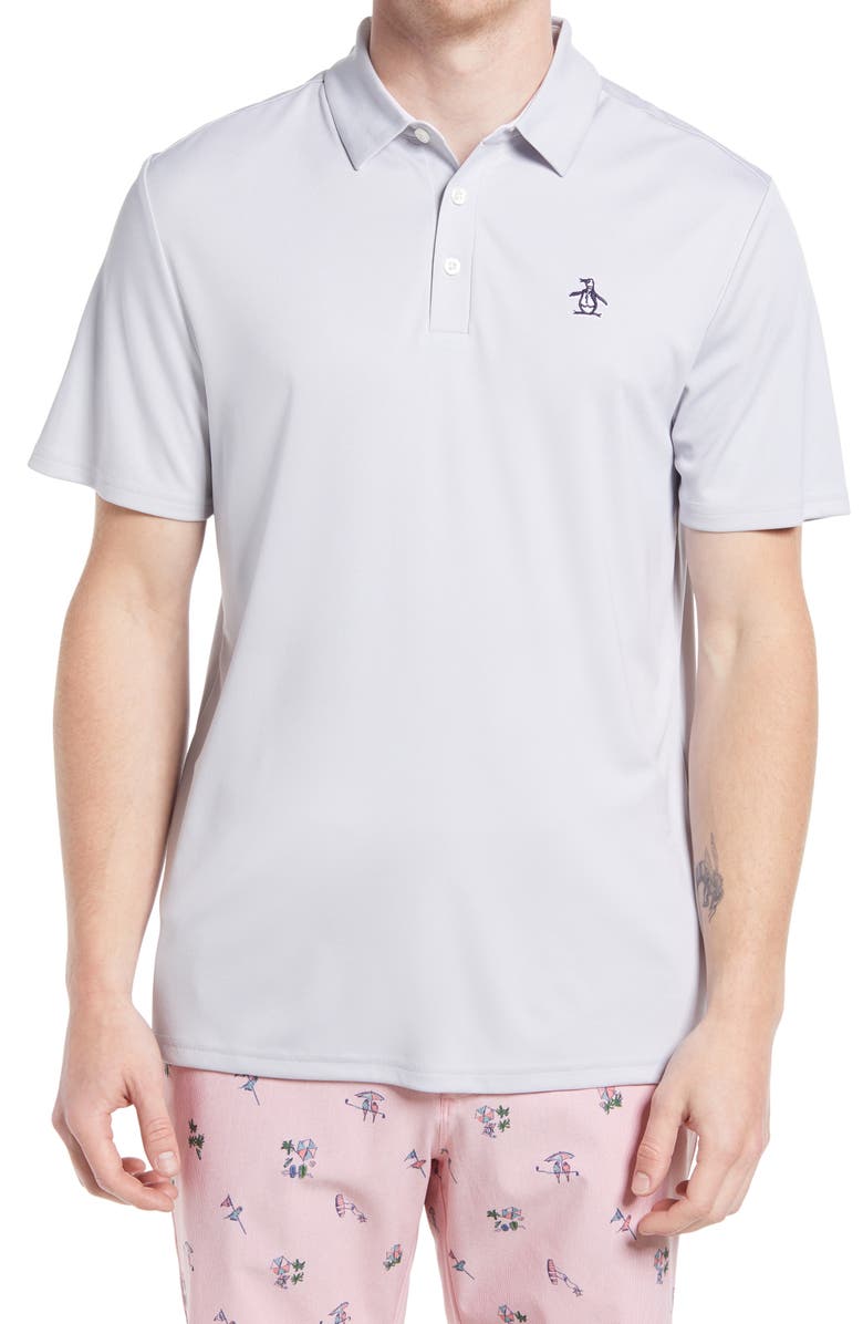 ORIGINAL PENGUIN GOLF Original Penguin Oxford Golf Polo, Main, color, 