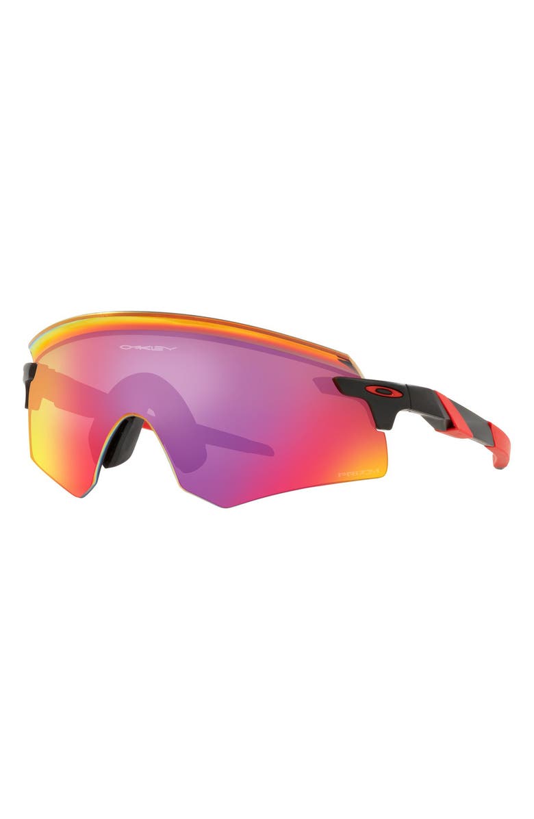 Oakley Encoder 136mm Prizm<sup>™</sup> Rimless Wrap Shield Sunglasses, Alternate, color, 
