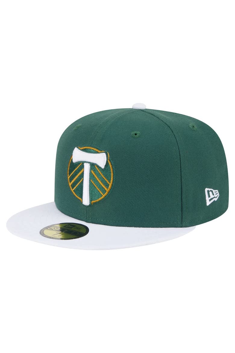 Men's New Era  Green Portland Timbers 2025 Kickoff 59FIFTY Fitted Hat, Main, color, Green