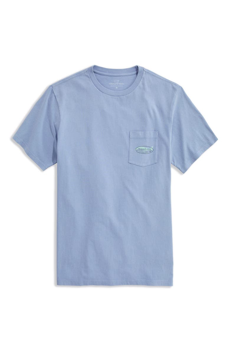 Fish Surf Icon Graphic T-Shirt, Main, color, BRACK