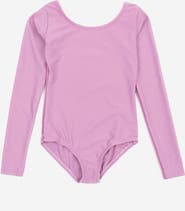 Leveret Girls Long Sleeve Leotard