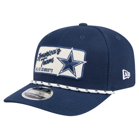 Men's New Era Navy Dallas Cowboys Chant 9SEVENTY Adjustable Hat