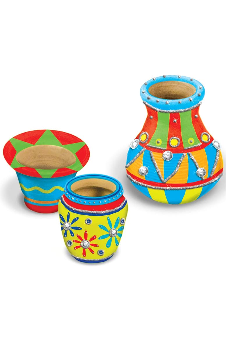 Crazart Motorized Pottery Wheel Kit, Craft Kit, Batteries Required, Kids, Alternate, color, Multicolored