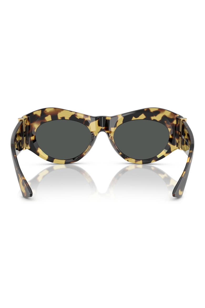 52mm Oval Sunglasses, Alternate, color, HAVANA