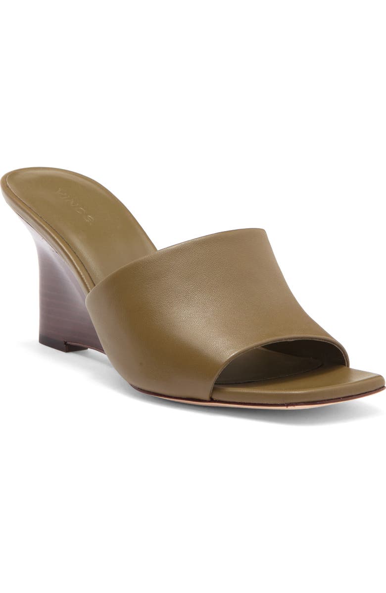 Vince Pia Wedge Sandal, Main, color, Cypress