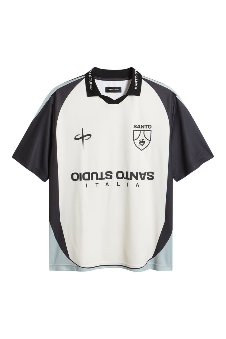 Shield Club Jersey Polo, Alternate, color, CREAM