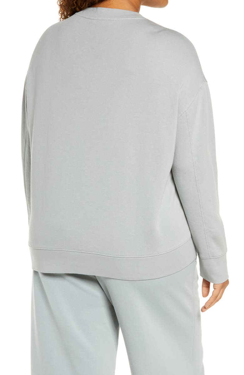 Vince Essential Relaxed Pullover Cotton Sweatshirt, Alternate, color, 