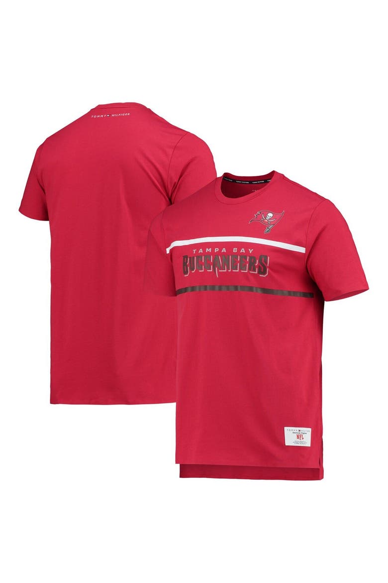 Men's Tommy Hilfiger Red Tampa Bay Buccaneers The Travis T-Shirt, Main, color, Red