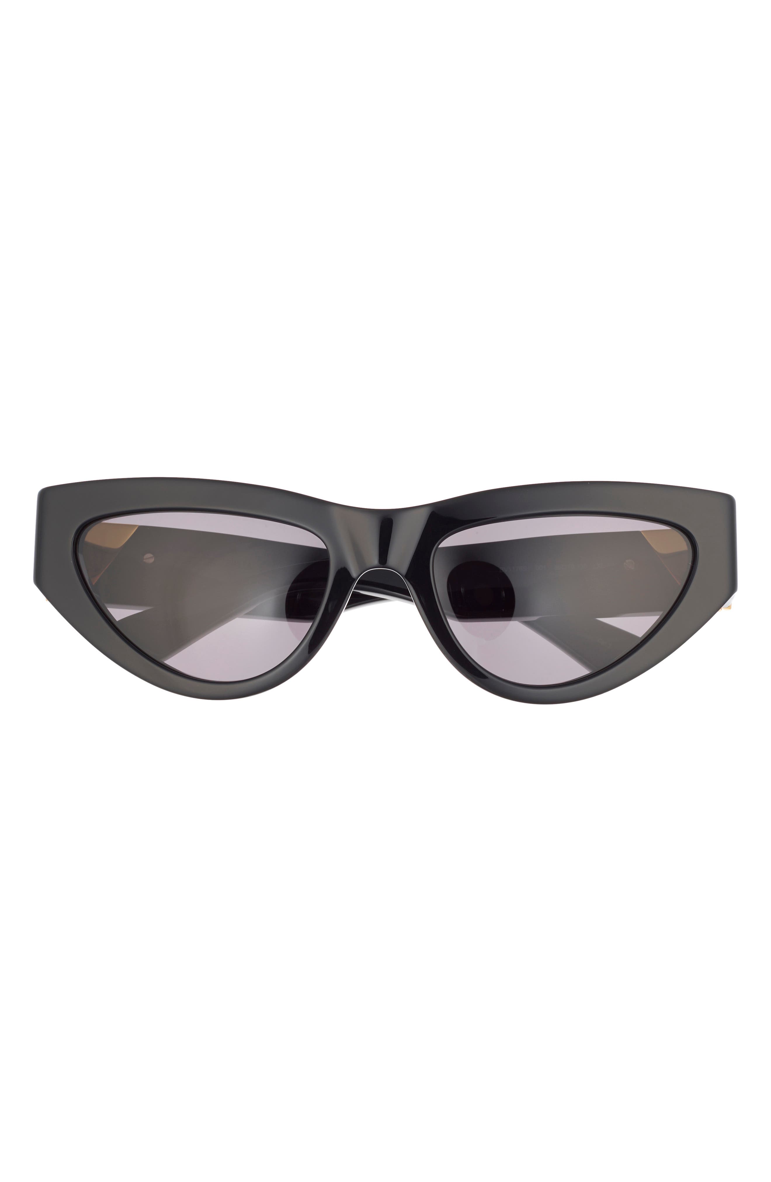 Bottega Veneta 55mm Cat Eye Sunglasses
