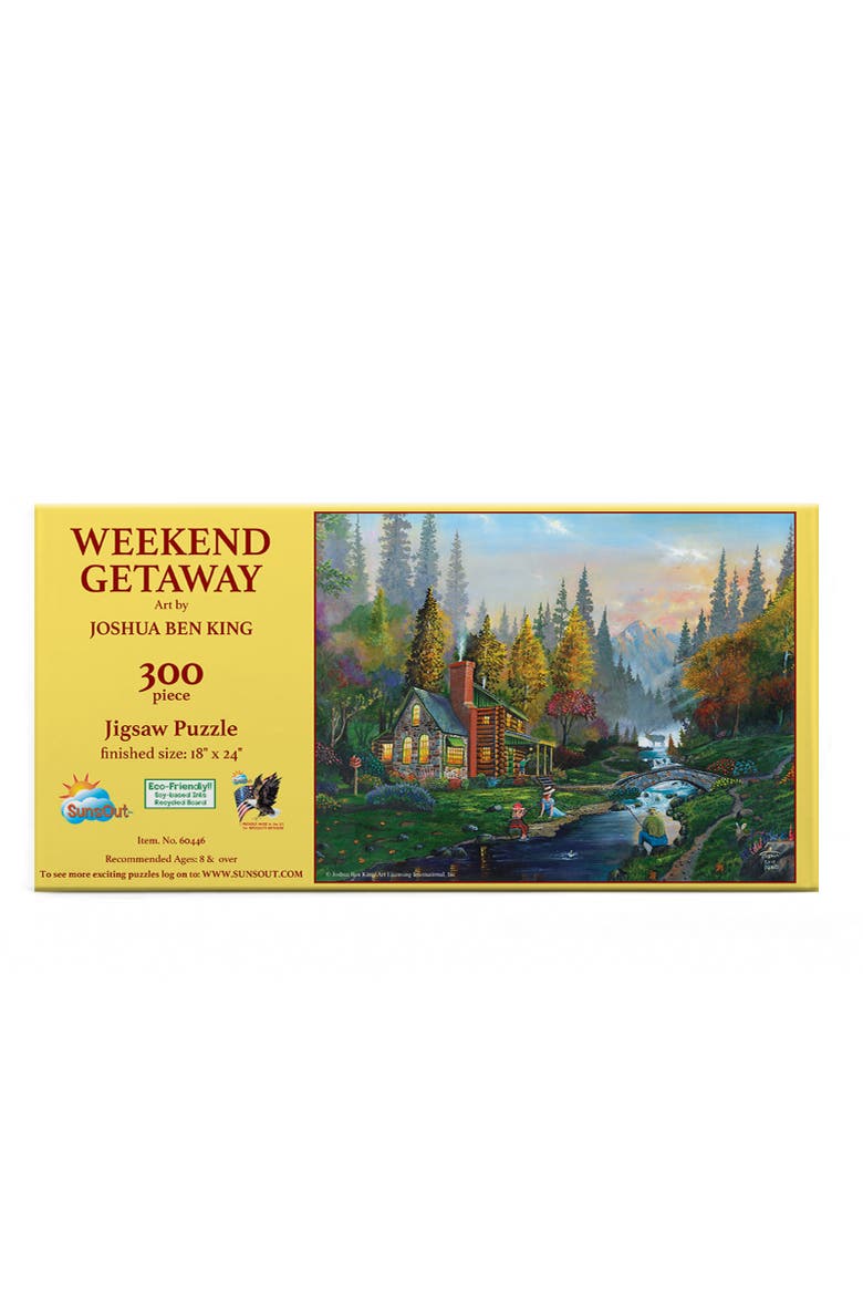 Weekend Getaway 300 piece Jigsaw Puzzle for Adults, Alternate, color, Multicolor