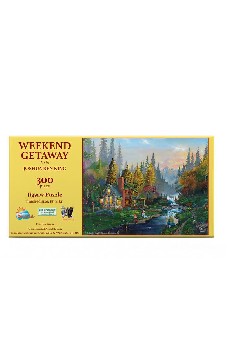Sunsout Weekend Getaway 300 piece Jigsaw Puzzle for Adults, Alternate, color, Multicolor