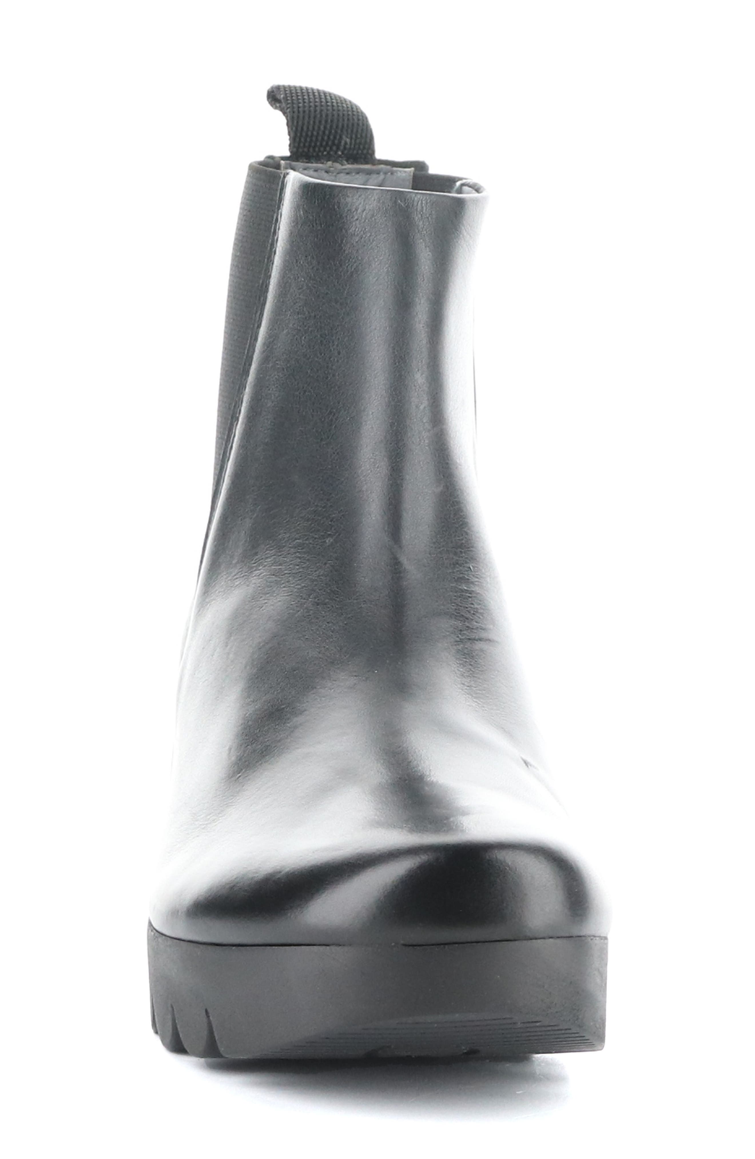 Fly London Vaze Chelsea Boot, Alternate, color, Black Burn