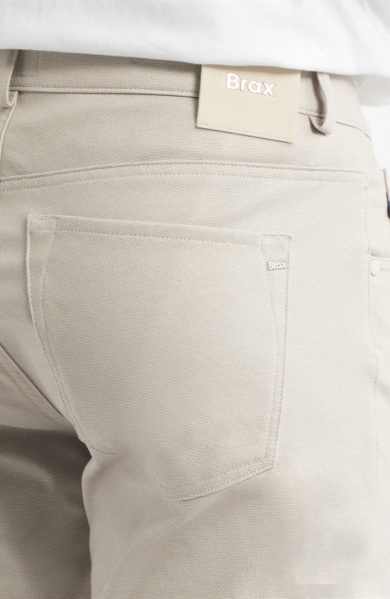Brax Chuck Hi Flex Fancy Modern Fit Five-Pocket Pants, Alternate, color, Beach