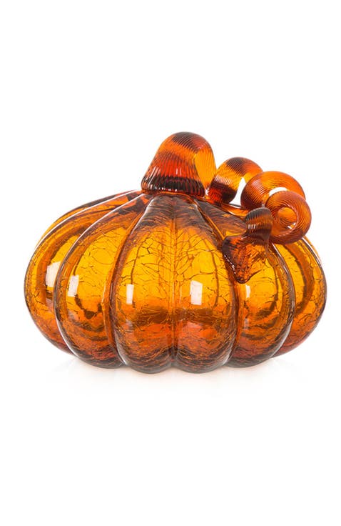 Fall Multi-Style Small Glass Pumpkins