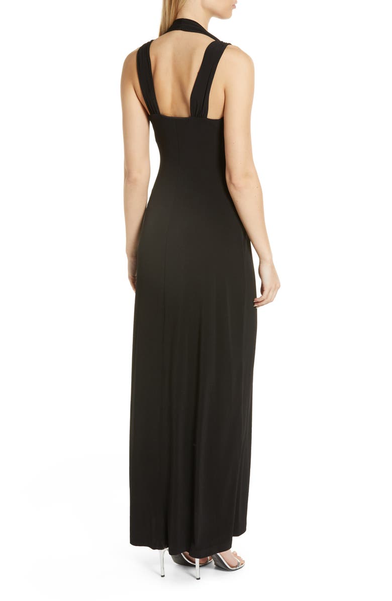 Connected Apparel Double Strap Gown, Alternate, color,