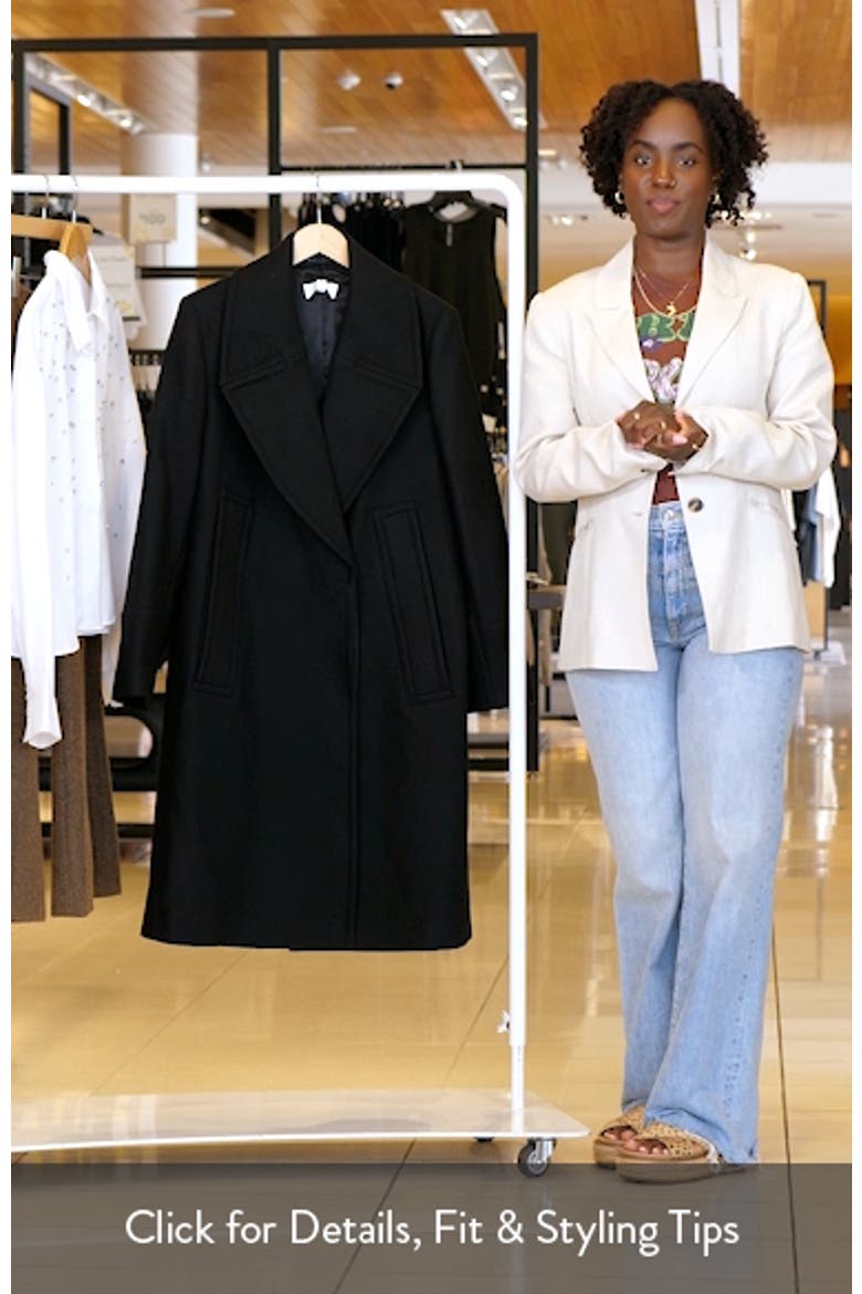 Katia Wool Blend Felt Coat video