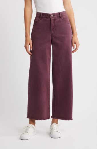 Wit & Wisdom Wyatt Skyrise High Waist Ankle Wide Leg Jeans