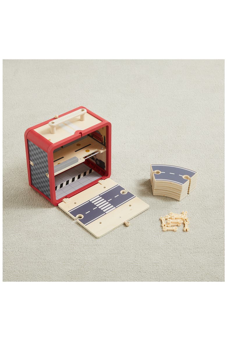 Take With Me Garage Wooden Play Set, Alternate, color, NO COLOR
