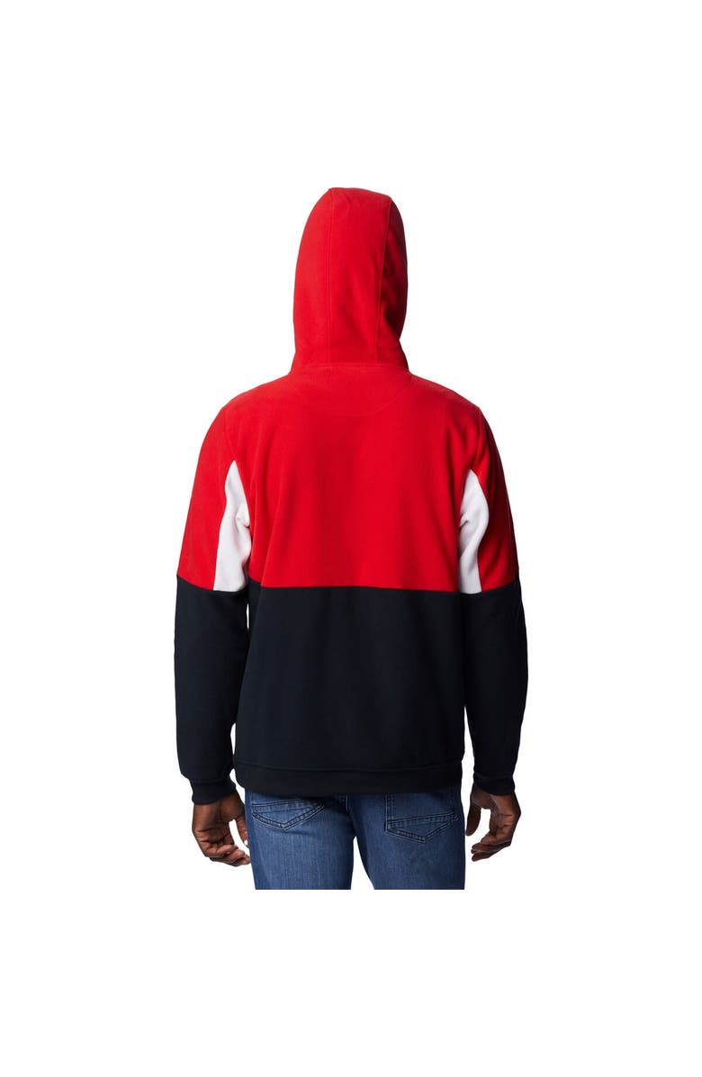 Columbia Men's Columbia Black Georgia Bulldogs Lodge Quarter-Zip Hoodie, Alternate, color, Black