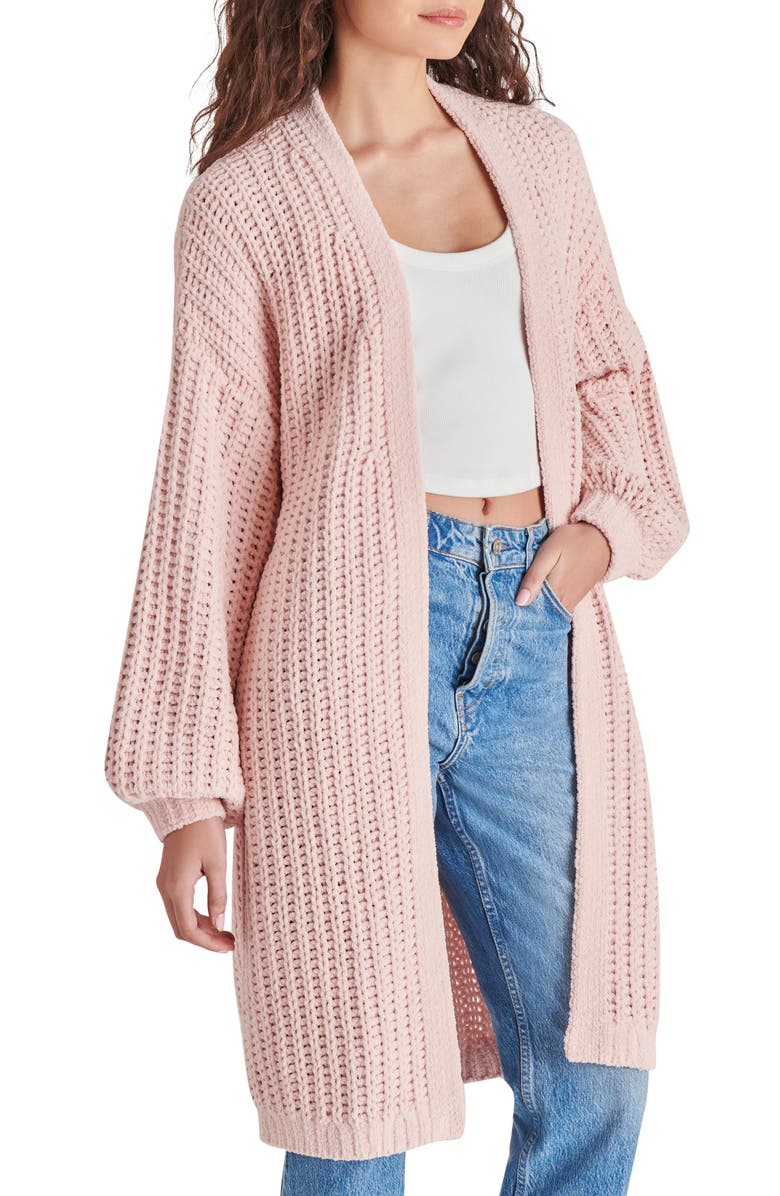 Steve Madden Emmie Chunky Knit Duster Cardigan, Alternate, color, 