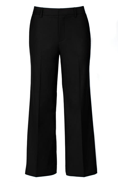 Nelle Atelier The Zack Petite Relaxed Trouser In Onyx
