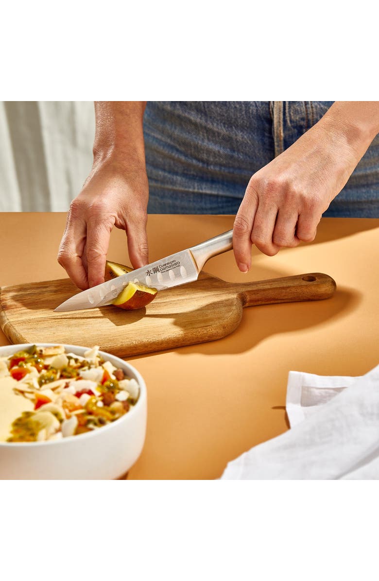 Cuisine::pro<sup>®</sup> Damashiro<sup>®</sup> 4.5" Utility Knife, Alternate, color, Silver