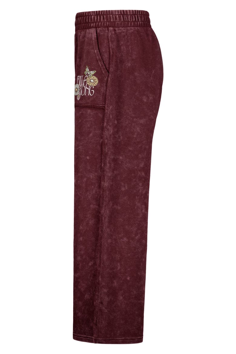 Kids' Wildflower Wide Leg Pants, Alternate, color, CRUSHED VIOLETS