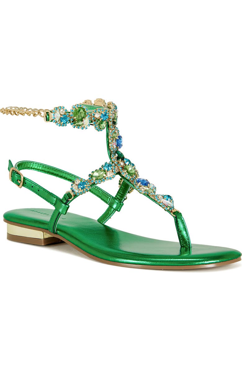 AZALEA WANG Piera Ankle Strap Sandal, Main, color,