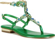 AZALEA WANG Piera Ankle Strap Sandal