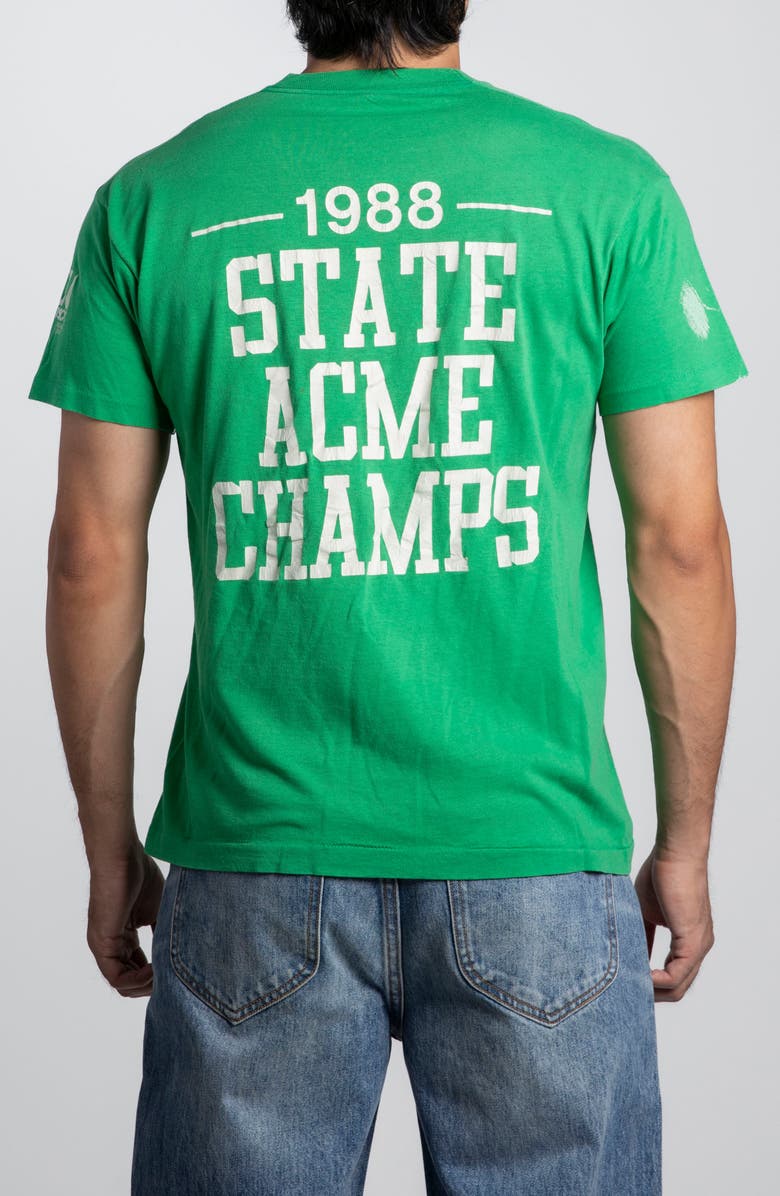 Elwood Vintage Celina Baseball Tee, Alternate, color, Green