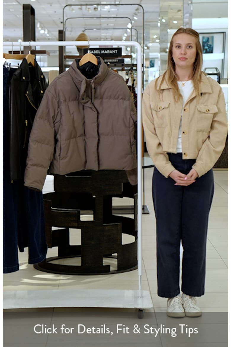 Grandview Black Label Cropped Puffer Jacket video