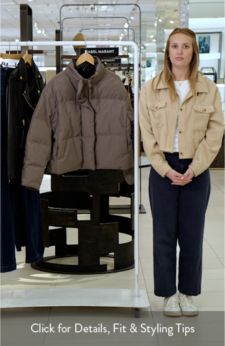 Grandview Black Label Cropped Puffer Jacket, sales video thumbnail