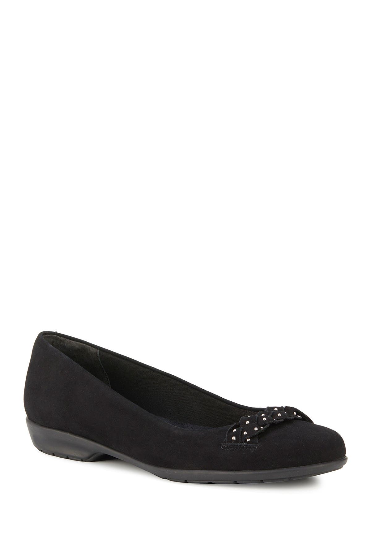 WALKING CRADLES Francesca Nubuck Leather Flat (Women) | Nordstromrack