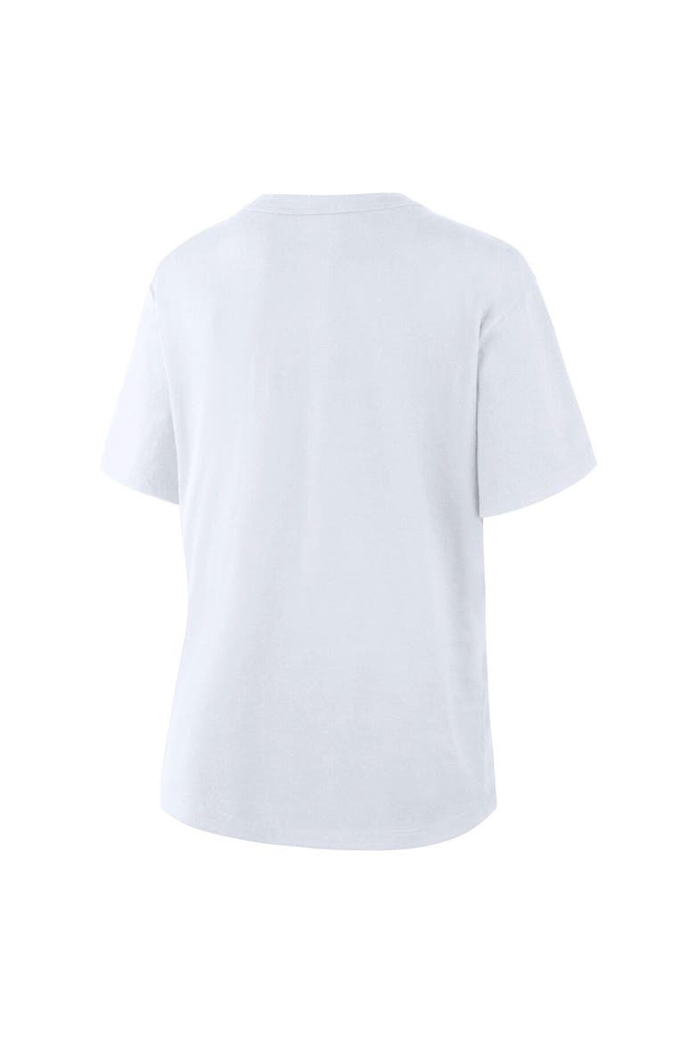 Women's Fanatics Ash Detroit Lions Line Em Up T-Shirt, Alternate, color, Ash