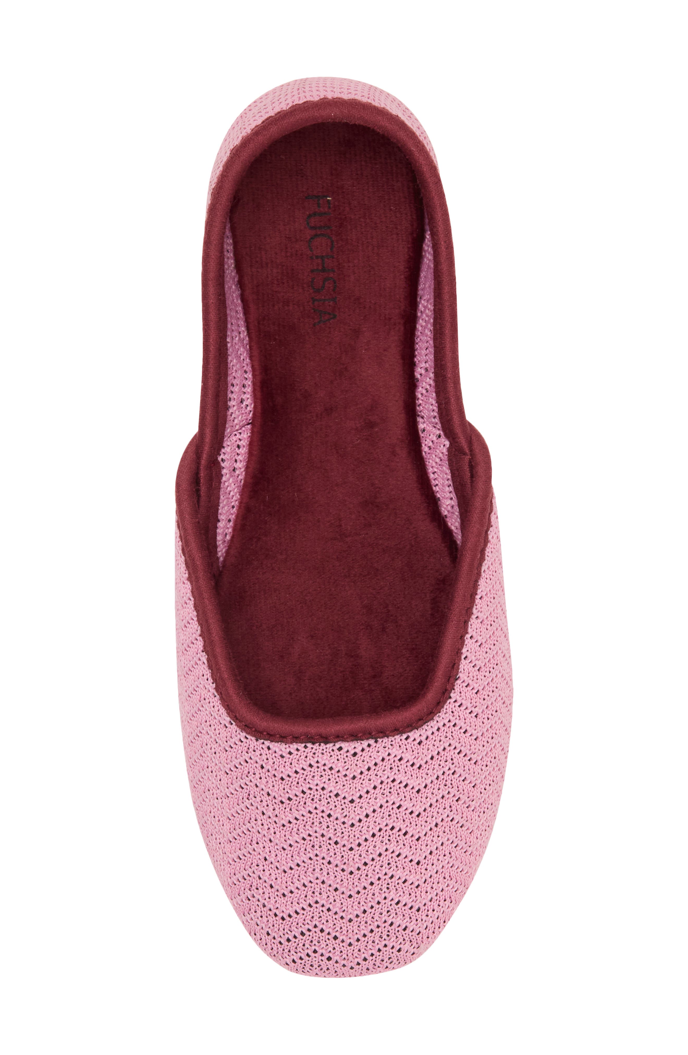 Air Mesh Jutti Flat, Alternate, color, PINK