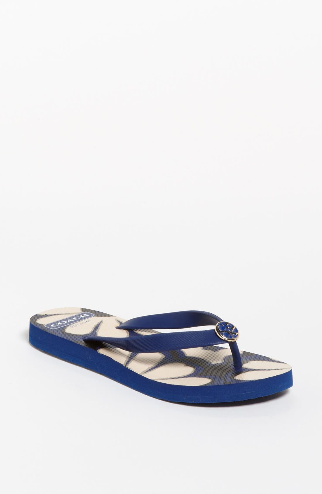 COACH 'Alessa' Flip Flop, Main, color, 