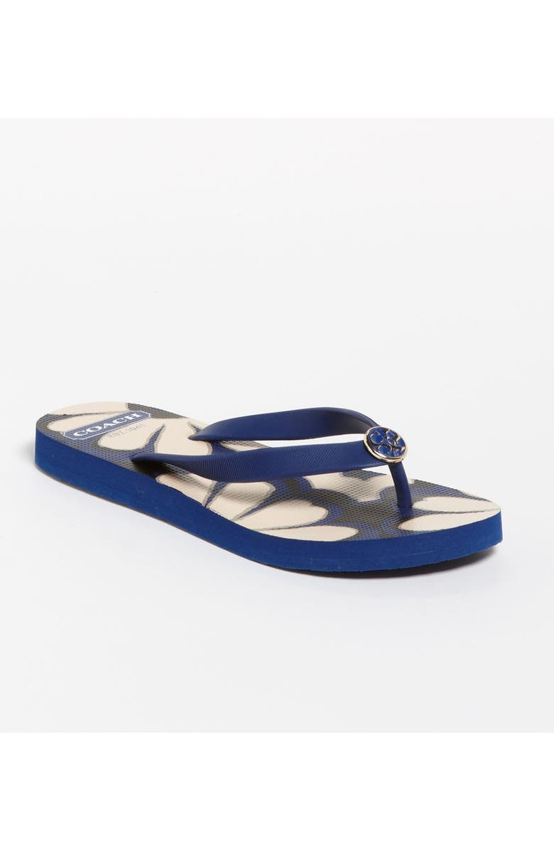 COACH 'Alessa' Flip Flop, Main, color,