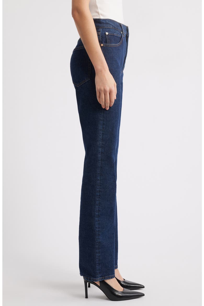 The Ruler High Waist Straight Leg Jeans, Alternate, color, TABOO
