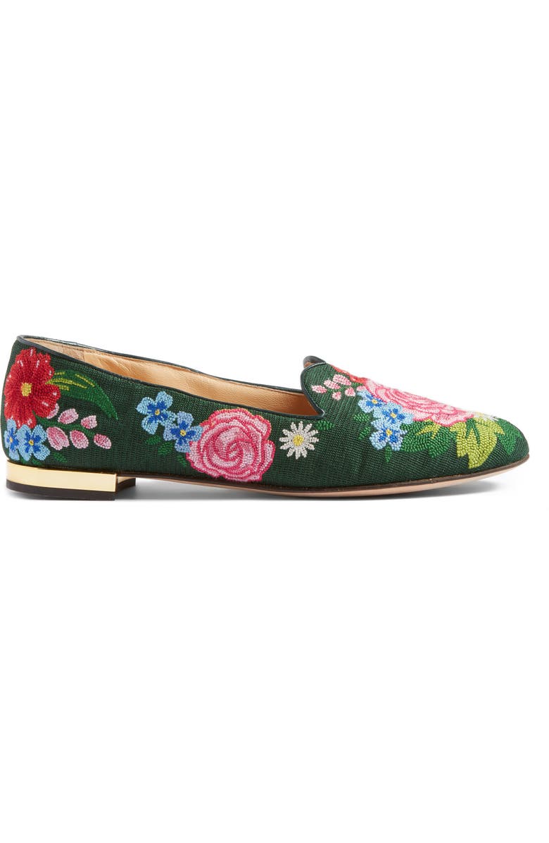 Charlotte Olympia Rose Garden Loafer, Alternate, color,