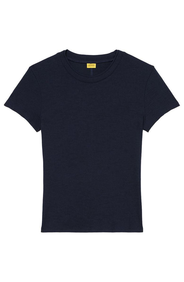 Hikerkind Ribbed Merino T-Shirt - Women's, Alternate, color, Woad