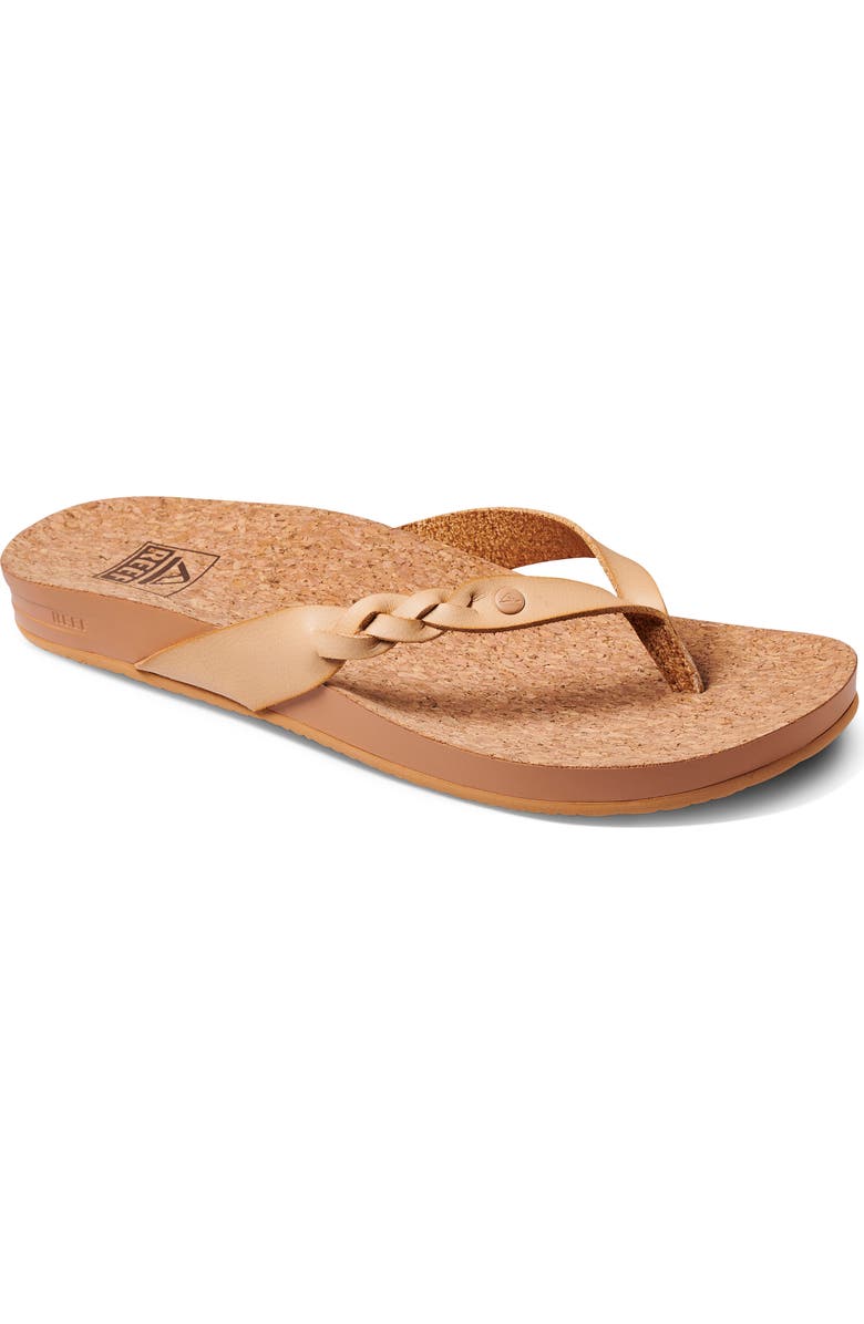 Reef Cushion Court Twist Flip Flop, Main, color,