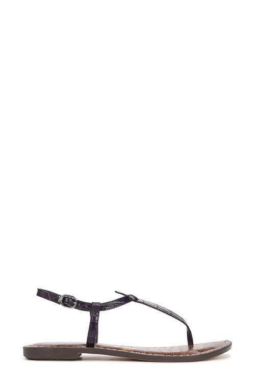 Sam Edelman Gigi T-strap Sandal In Brown