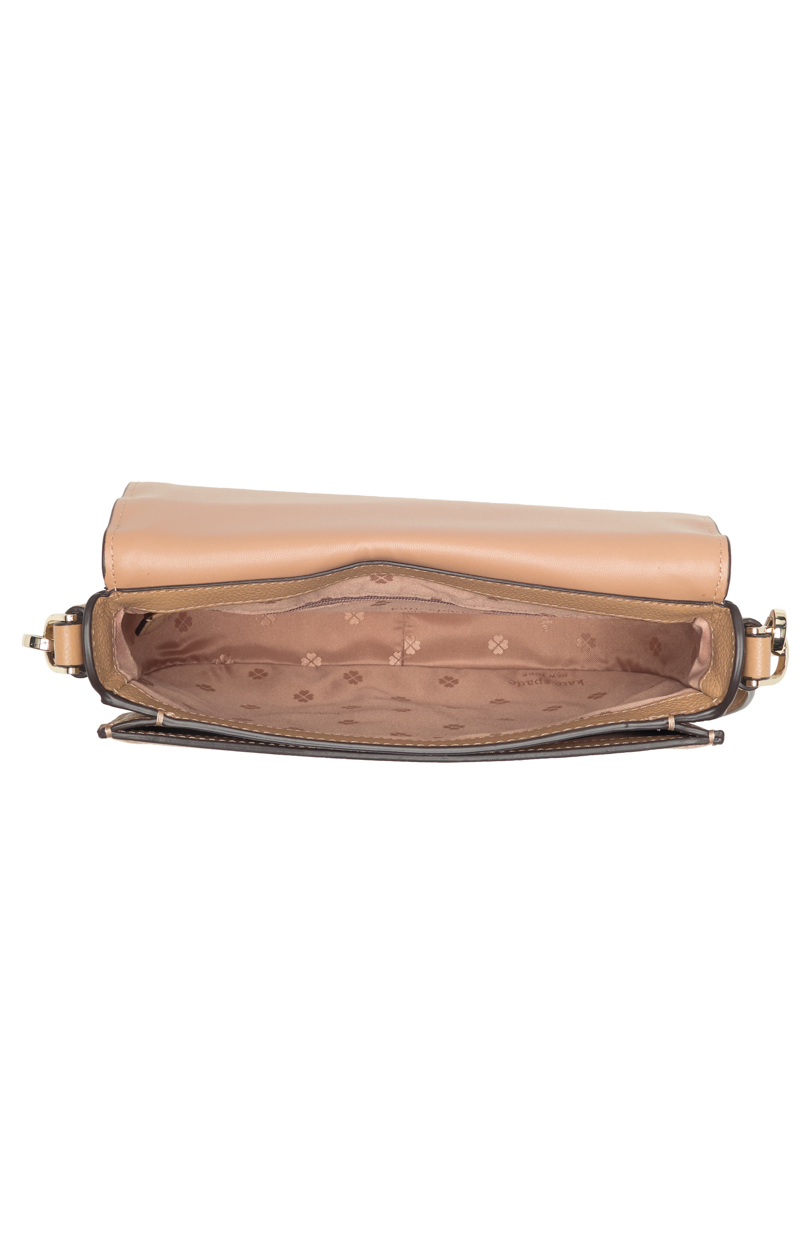 blake leather saddle bag, Alternate, color, LIGHT FAWN