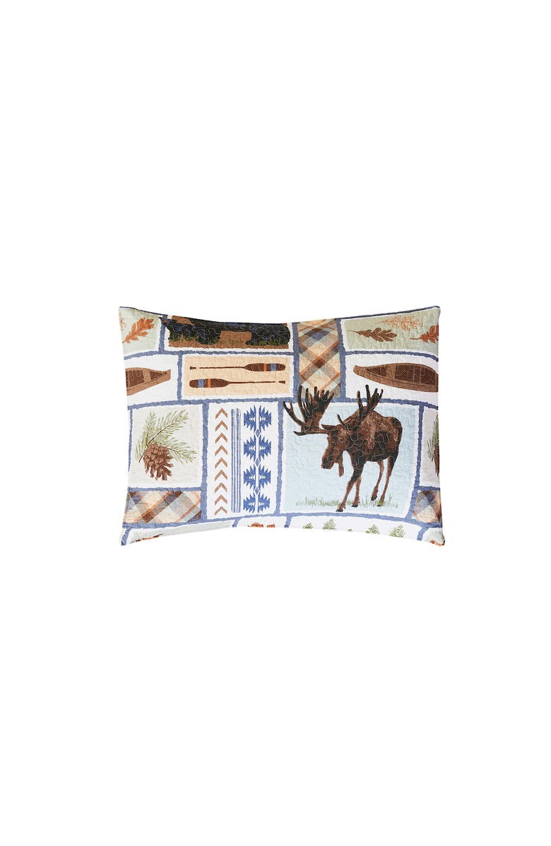 C&F Home Oakley Rustic Lodge Cotton Quilt Set - Reversible and Machine Washable, Alternate, color, Beige