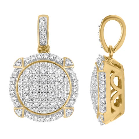 Lumi 10K Gold 0.35 Ct Diamond Pendant