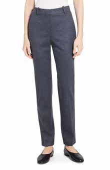Theory Slim Fit Wool Blend Pants