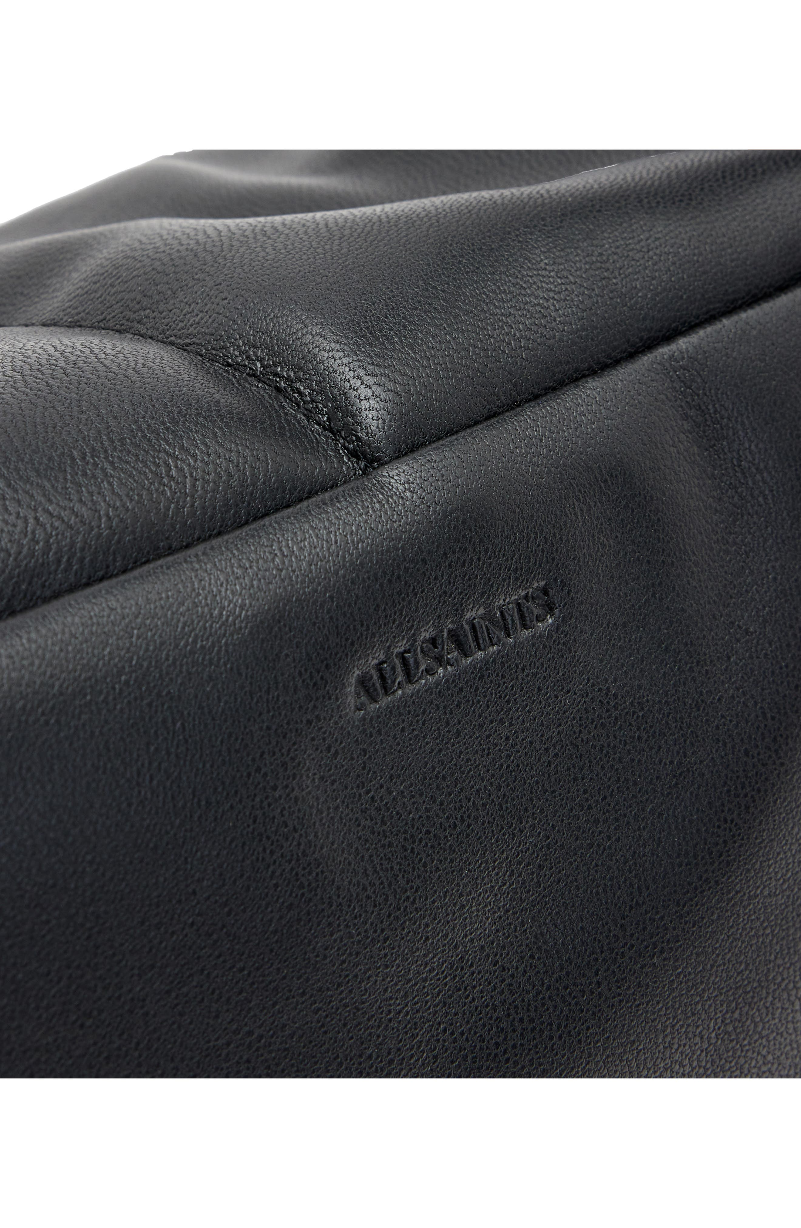 AllSaints Vittoria Quilted Leather Shoulder Bag, Alternate, color, 