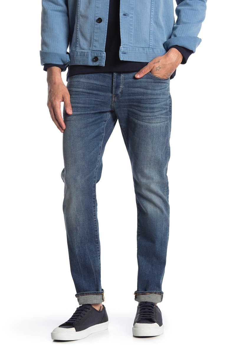 3301 Slim Leg Jeans, Main, color, VINTAGE MEDIUM AGED