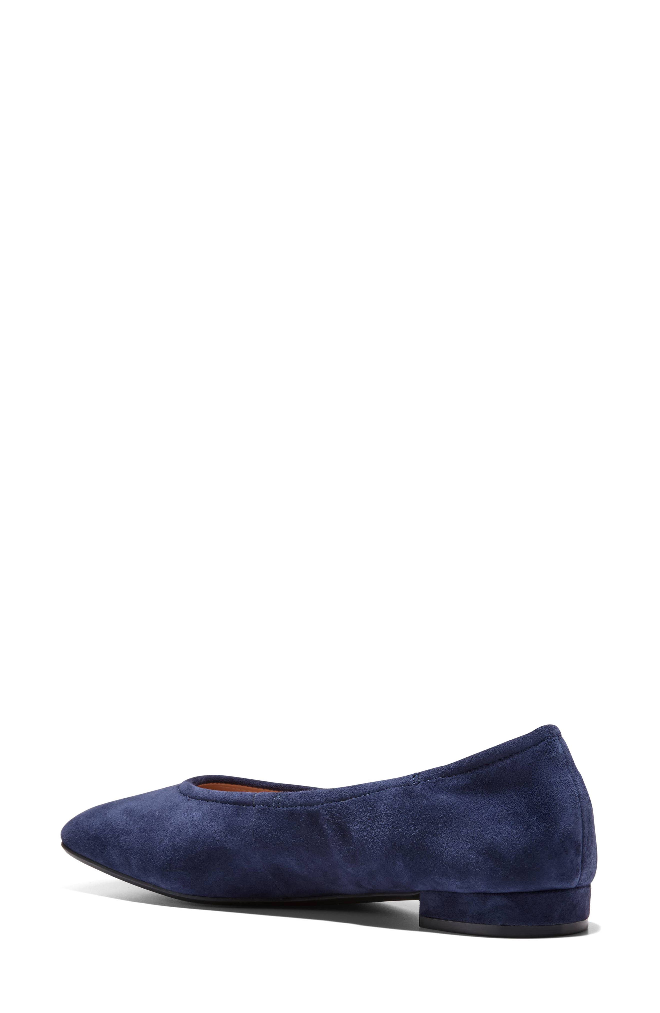 Go-To Valinda Ballet Flat, Alternate, color, MIDNIGHT MOON SUEDE